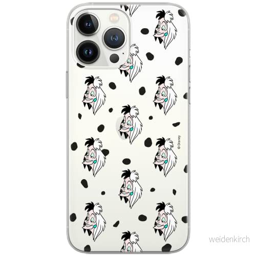 ERT GROUP mobiltelefonfodral för Oppo A53 / A53S originalt och officiellt licensierat Disney mönster Cruella 005 optimalt anpassad till formen på mobiltelefonen, gedeeltelijk transparant 5903040183809