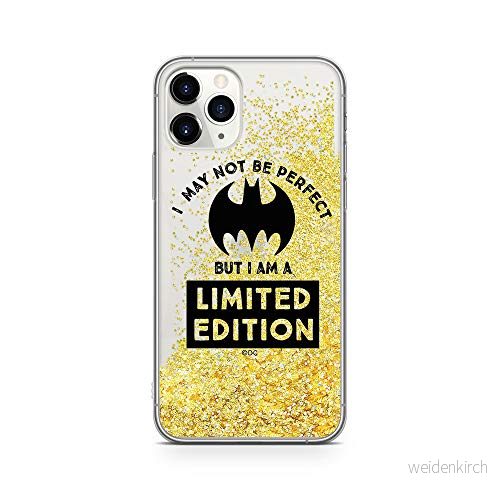 ERT GROUP mobiltelefonfodral för Apple Iphone 11 PRO originalt och officiellt licensierat DC mönster Bat Girl 007 Vit optimalt anpassad till formen på mobiltelefonen, med glitter overflow effekt 5903537001319