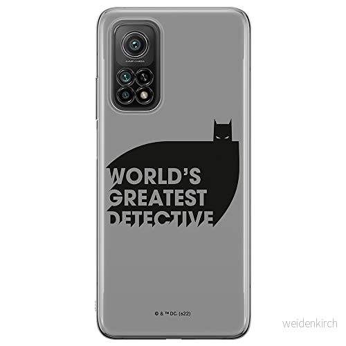 ERT GROUP mobiltelefonfodral för Huawei P20 originalt och officiellt licensierat DC mönster Batman 051 Vit optimalt anpassad till formen på mobiltelefonen, fodral tillverkad av TPU plast 5905131540423