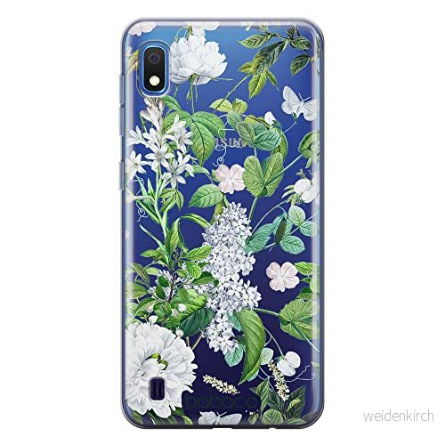 ERT GROUP mobiltelefonfodral för Samsung A10 originalt och officiellt licensierat Babaco mönster Flowers 038 optimalt anpassad till formen på mobiltelefonen, gedeeltelijk transparant 5905131300645