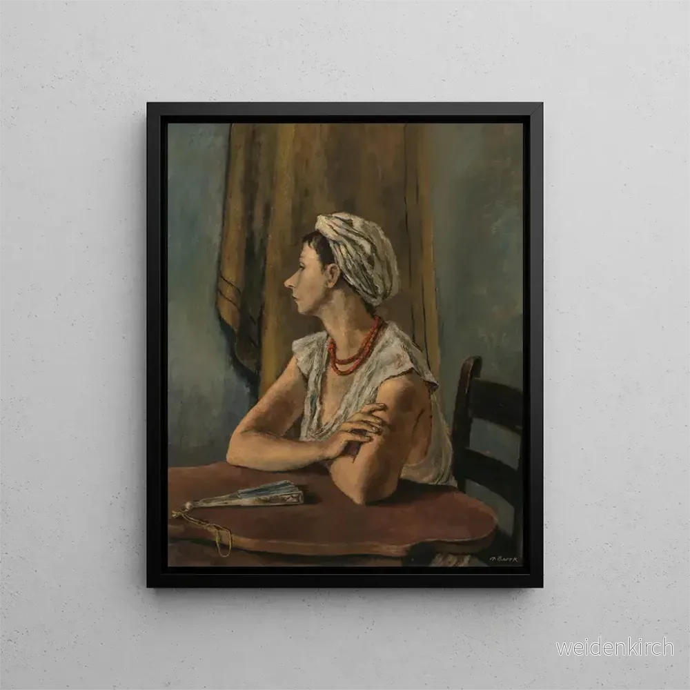 Målning Peggy Bacon - Alexander Brook | Konsttryck