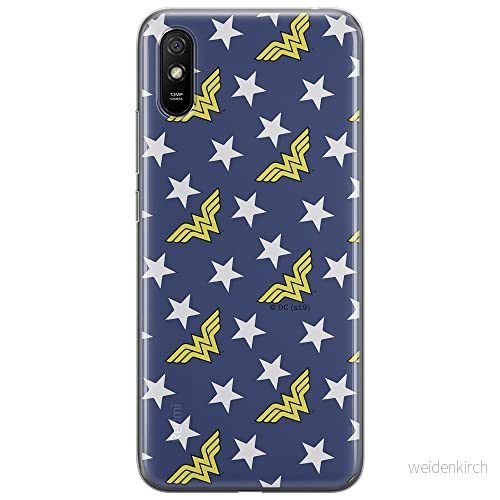 ERT GROUP mobiltelefonfodral för Xiaomi REDMI 9A originalt och officiellt licensierat DC mönster Wonder Woman 007 optimalt anpassad till formen på mobiltelefonen, fodral tillverkad av TPU plast 5903040366035