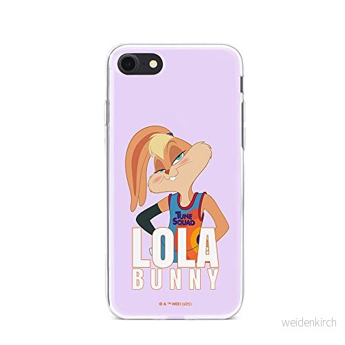 ERT GROUP mobiltelefonfodral för Iphone 7/8/ SE 2/ 3 originalt och officiellt licensierat Looney Tunes mönster Space Jam 021, fodral tillverkad av TPU plast 5905511056940