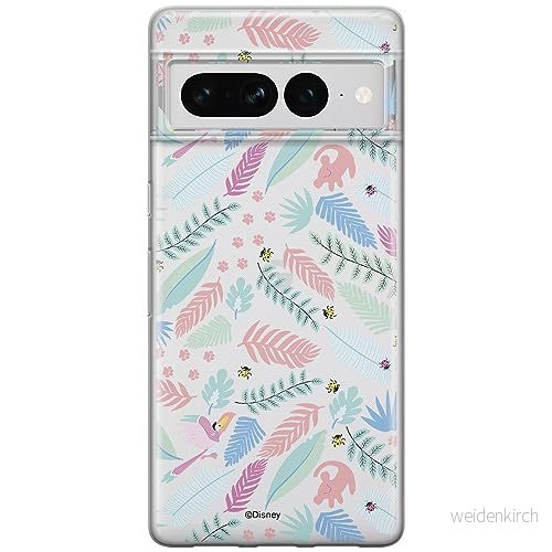 ERT GROUP mobiltelefonfodral för Google PIXEL 7 PRO originalt och officiellt licensierat Disney mönster The Lion King 001 optimalt anpassad till formen på mobiltelefonen, gedeeltelijk transparant 5905795161804