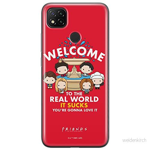 ERT GROUP mobiltelefonfodral för Xiaomi REDMI 9C originalt och officiellt licensierat Friends mönster 005 optimalt anpassad till formen på mobiltelefonen, fodral tillverkad av TPU plast 5903040281116