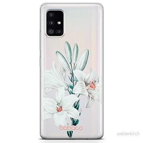 ERT GROUP mobiltelefonfodral för Samsung A51 originalt och officiellt licensierat Babaco mönster Flowers 039 optimalt anpassad till formen på mobiltelefonen, gedeeltelijk transparant 5905131307057