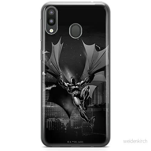 ERT GROUP mobiltelefonfodral för Samsung M20 originalt och officiellt licensierat DC mönster Batman 073 optimalt anpassad till formen på mobiltelefonen, fodral tillverkad av TPU plast 5905131508799