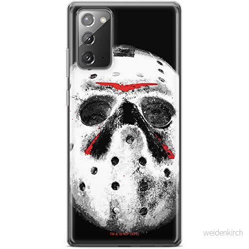 ERT GROUP mobiltelefonfodral för Samsung GALAXY NOTE 20 originalt och officiellt licensierat Horror mönster Friday the 13th 015 anpassad till formen på mobiltelefonen, fodral tillverkad av TPU plast 5905511114916