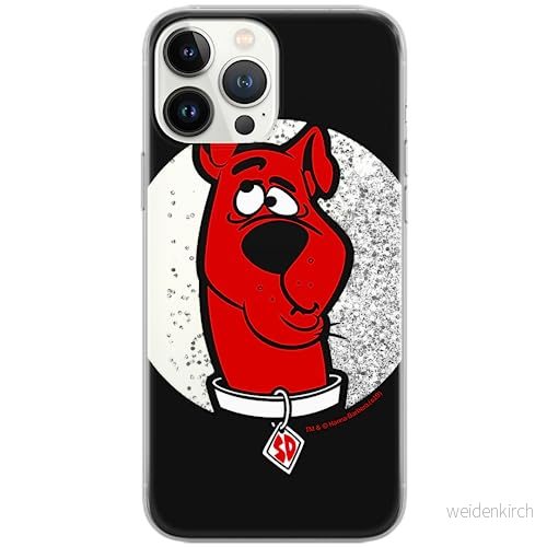 ERT GROUP mobiltelefonfodral för Apple Iphone 14 originalt och officiellt licensierat Scooby Doo mönster 012 optimalt anpassad till formen på mobiltelefonen, med glitter overflow effekt 5905511604714