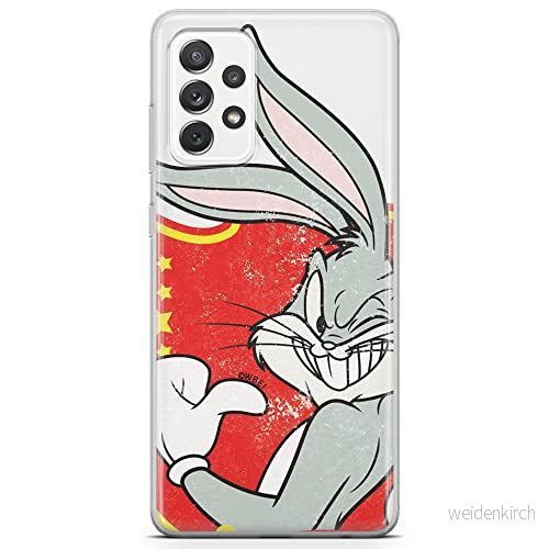 ERT GROUP mobiltelefonfodral för Samsung A72 5G originalt och officiellt licensierat Looney Tunes mönster Bugs 010 optimalt anpassad till formen på mobiltelefonen, gedeeltelijk transparant 5903040078006