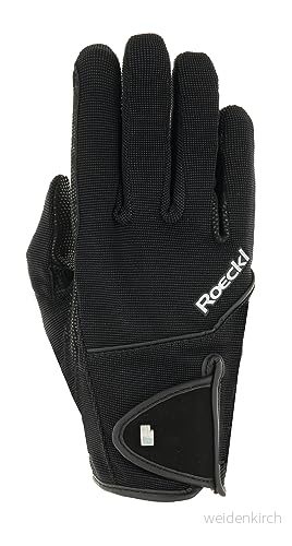 Roeckl Sport ridhandske Milano, fritid sommar handske, svart 9 4044791641468
