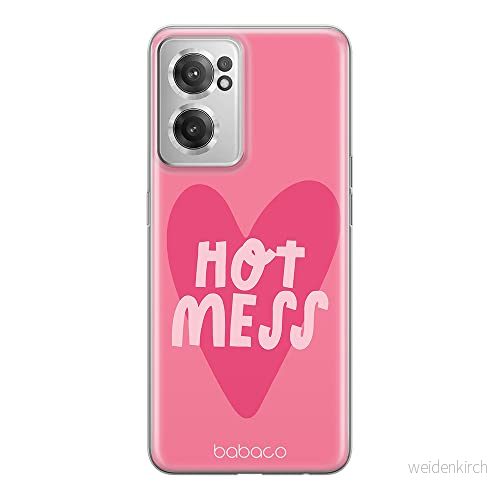 ERT GROUP mobiltelefonfodral för Oneplus NORD CE 2 originalt och officiellt licensierat Babaco mönster Hot Mess 001 optimalt anpassad till formen på mobiltelefonen, fodral tillverkad av TPU plast 5905511289959