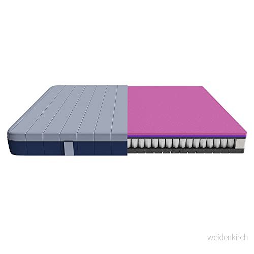 Cecotec Madrass Vicoelastisk och Enfundable Flow e Hybrid 120x190. 4 lager, SpringCore Indragna fjädrar, Höjd 28 cm, Hög fasthet, SeparateMuv, MorphoAdapt+, SoftFresh & EasyClean 8435484086943
