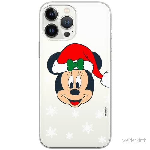 ERT GROUP mobiltelefonfodral för Apple Iphone X/XS originalt och officiellt licensierat Disney mönster Minnie 061 Vit optimalt anpassad till formen på mobiltelefonen, gedeeltelijk transparant 5903932063417