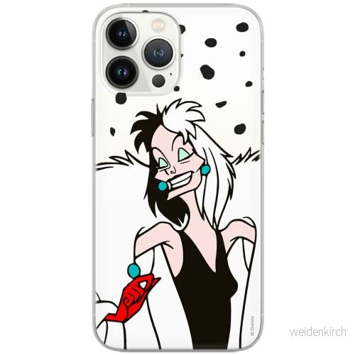 ERT GROUP mobiltelefonfodral för Xiaomi REDMI 10 originalt och officiellt licensierat Disney mönster Cruella 004 anpassad till formen på mobiltelefonen, gedeeltelijk transparant 5904805011207