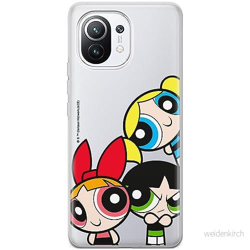 ERT GROUP mobiltelefonfodral för Xiaomi 11 originalt och officiellt licensierat The Powerpuff Girls mönster 015 anpassad till formen på mobiltelefonen, gedeeltelijk transparant 5905511963743