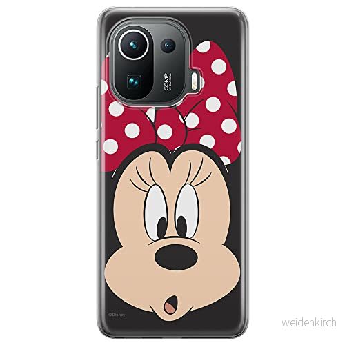 ERT GROUP mobiltelefonfodral för Xiaomi MI 11 PRO originalt och officiellt licensierat Disney mönster Minnie 054 optimalt anpassad till formen på mobiltelefonen, fodral tillverkad av TPU plast 5903932719192