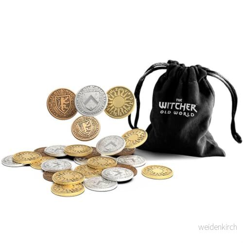 The Witcher Old World Metal Coins 5906874198452