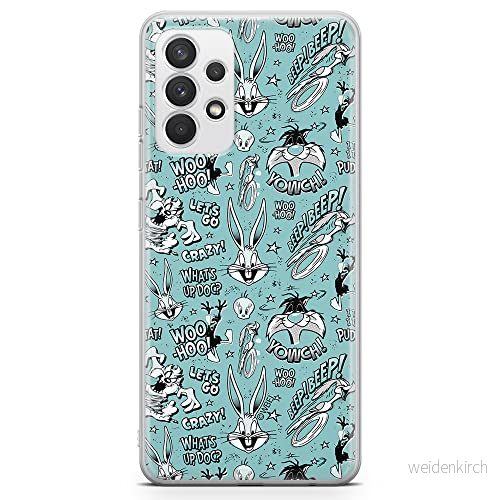 ERT GROUP mobiltelefonfodral för Samsung A32 4G LTE originalt och officiellt licensierat Looney Tunes mönster 004 optimalt anpassad till formen på mobiltelefonen, fodral tillverkad av TPU plast 5903040473092