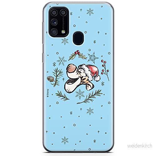 ERT GROUP mobiltelefonfodral för Samsung M31 originalt och officiellt licensierat Disney mönster Winnie the Pooh and friends 026 anpassad till formen på mobiltelefonen, fodral tillverkad av TPU plast 5904805475795