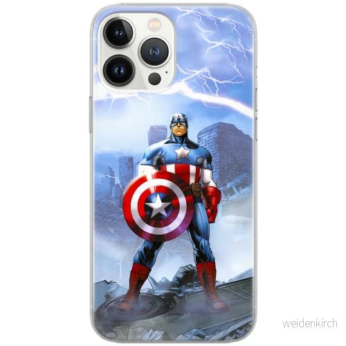 ERT GROUP mobiltelefonfodral för Samsung S20 PLUS / S11 originalt och officiellt licensierat Marvel mönster Captain America 003, fodral tillverkad av TPU plast 5903537496153
