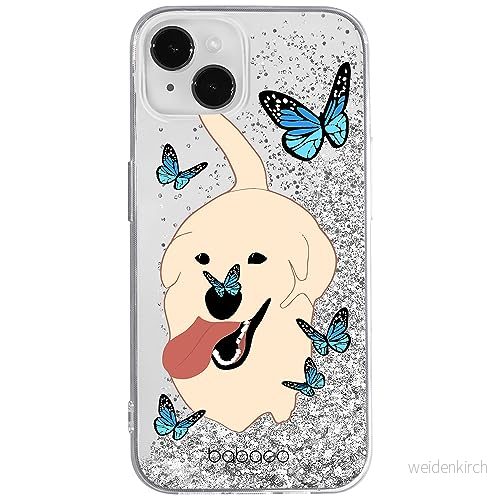 ERT GROUP mobiltelefonfodral för Apple Iphone 14 PLUS originalt och officiellt licensierat Babaco mönster Dogs 011 optimalt anpassad till formen på mobiltelefonen, med glitter overflow effekt 5905511604486