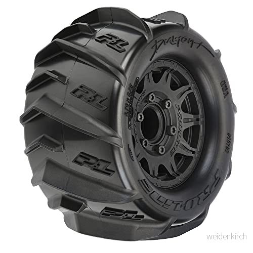 Proline Dumont 2.8" Sand Tyres Raid Blk 6x30 R/Hex 12mm Wheel 675118178974