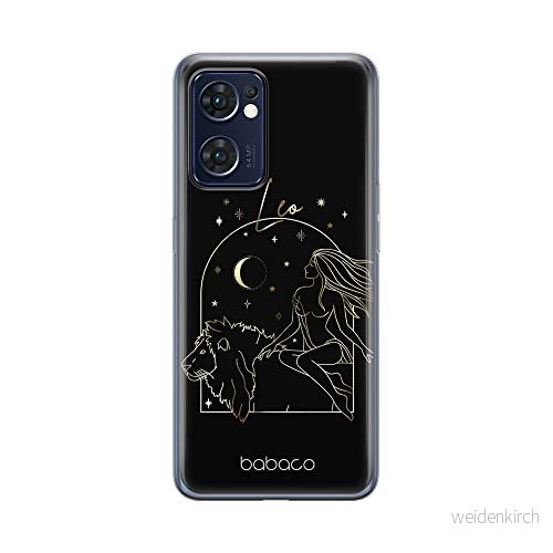 ERT GROUP mobiltelefonfodral för Oppo RENO 7 5G originalt och officiellt licensierat Babaco mönster Zodiac Woman 005 optimalt anpassad till formen på mobiltelefonen, fodral tillverkad av TPU plast 5905511310356