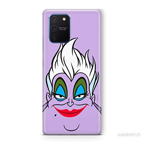 ERT GROUP mobiltelefonfodral för Samsung S10 Lite/A91 originalt och officiellt licensierat Disney mönster Ursula 002 Vit optimalt anpassad till formen på mobiltelefonen, fodral tillverkad av TPU plast 5903537777184
