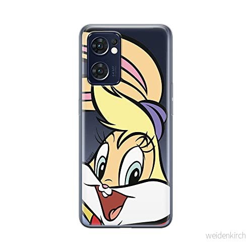 ERT GROUP mobiltelefonfodral för Oppo RENO 7 5G originalt och officiellt licensierat Looney Tunes mönster Lola 002 optimalt anpassad till formen på mobiltelefonen, gedeeltelijk transparant 5905511305178