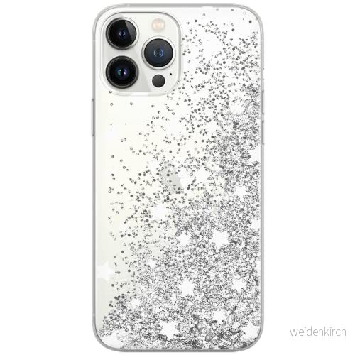 ERT GROUP mobiltelefonfodral för Apple Iphone 13 originalt och officiellt licensierat Babaco mönster Stars 001 Vit optimalt anpassad till formen på mobiltelefonen, med glitter overflow effekt 5904805327711