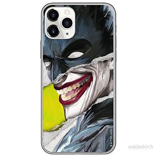 ERT GROUP mobiltelefonfodral för Iphone 11 PRO MAX originalt och officiellt licensierat DC mönster Joker 012 optimalt anpassad till formen på mobiltelefonen, fodral tillverkad av TPU plast 5905131560797