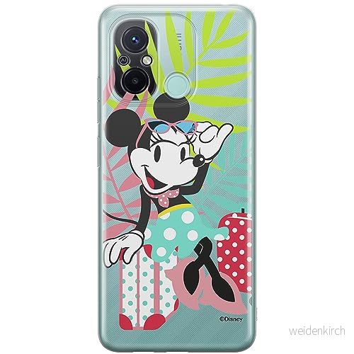 ERT GROUP mobiltelefonfodral för Xiaomi REDMI 12C/ 11A originalt och officiellt licensierat Disney mönster Minnie 029 optimalt anpassad till formen på mobiltelefonen, gedeeltelijk transparant 5905511855628