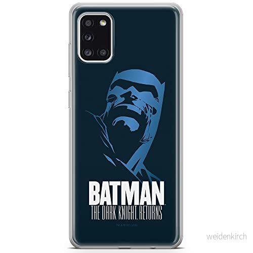 ERT GROUP mobiltelefonfodral för Samsung A31 originalt och officiellt licensierat DC mönster Batman 034 optimalt anpassad till formen på mobiltelefonen, fodral tillverkad av TPU plast 5903040220337