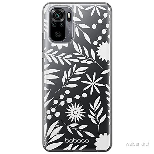 ERT GROUP mobiltelefonfodral för Xiaomi REDMI NOTE 10/ 10S originalt och officiellt licensierat Babaco mönster Flowers 023 optimalt anpassad till formen på mobiltelefonen, gedeeltelijk transparant 5904805806964
