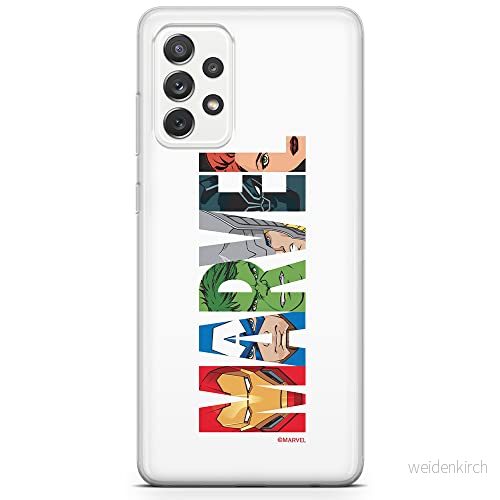 ERT GROUP mobiltelefonfodral för Samsung A73 5G originalt och officiellt licensierat Marvel mönster 011 optimalt anpassad till formen på mobiltelefonen, fodral tillverkad av TPU plast 5904805519451