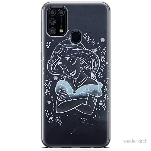 ERT GROUP mobiltelefonfodral för Samsung M31 originalt och officiellt licensierat Disney mönster Jasmine 007 optimalt anpassad till formen på mobiltelefonen, fodral tillverkad av TPU plast 5904805480478