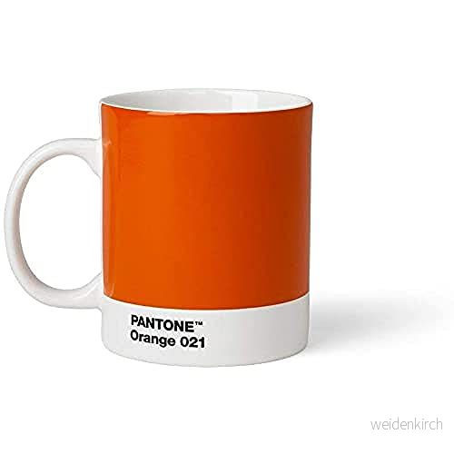 PANTONE Mug, coffee/tea cup, fine china (ceramic), 375 ml, Orange 021 C 5711938027087