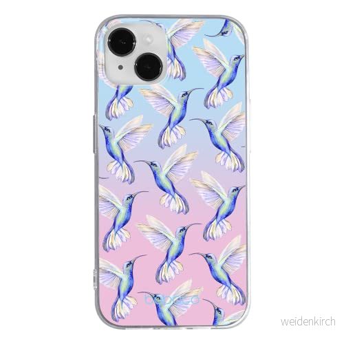ERT GROUP mobiltelefonfodral för Apple Iphone 14 PLUS originalt och officiellt licensierat Babaco mönster Hummingbird 002 anpassad till formen på mobiltelefonen, fodral tillverkad av TPU plast 5905131895370