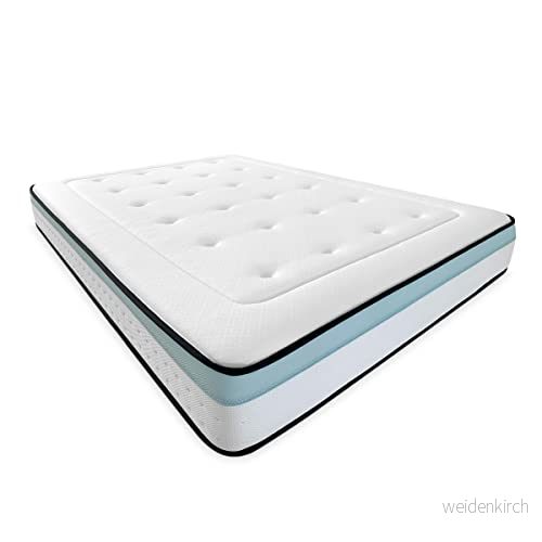 Duérmete Online Bio MAX Memory Skum Madrass med Viscogel Fast och Bekväm Anti dammkvalster allergivänliga, 90 x 180 8445355018843