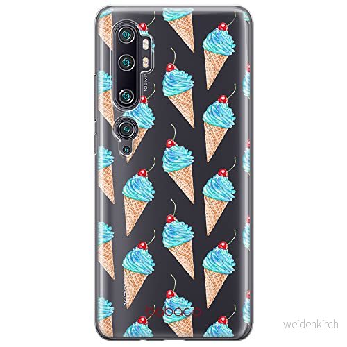 ERT GROUP mobiltelefonfodral för Xiaomi MI NOTE 10 / PRO originalt och officiellt licensierat Babaco mönster Ice 002 anpassad till formen på mobiltelefonen, gedeeltelijk transparant 5904805392429