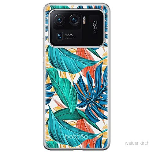 ERT GROUP mobiltelefonfodral för Xiaomi MI 11 ULTRA originalt och officiellt licensierat Babaco mönster Plants 005 optimalt anpassad till formen på mobiltelefonen, fodral tillverkad av TPU plast 5903932710878
