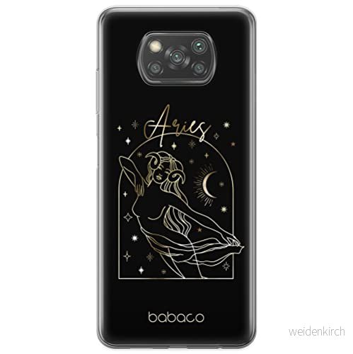 ERT GROUP mobiltelefonfodral för Xiaomi POCOPHONE X3 originalt och officiellt licensierat Babaco mönster Zodiac Woman 001 anpassad till formen på mobiltelefonen, fodral tillverkad av TPU plast 5903537127415