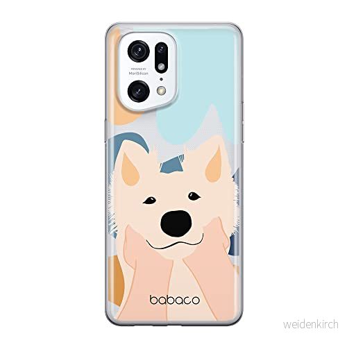 ERT GROUP mobiltelefonfodral för Oppo FIND X5 PRO originalt och officiellt licensierat Babaco mönster Dogs 009 optimalt anpassad till formen på mobiltelefonen, gedeeltelijk transparant 5905511413026