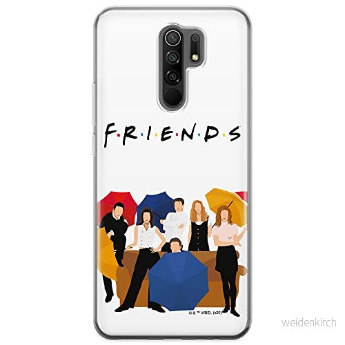 ERT GROUP mobiltelefonfodral för Xiaomi REDMI 9 originalt och officiellt licensierat Friends mönster 001 optimalt anpassad till formen på mobiltelefonen, fodral tillverkad av TPU plast 5903932257014