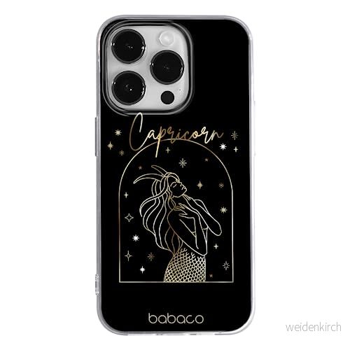 ERT GROUP mobiltelefonfodral för Apple Iphone 14 PRO MAX originalt och officiellt licensierat Babaco mönster Zodiac Woman 010 anpassad till formen på mobiltelefonen, fodral tillverkad av TPU plast 5905131932488