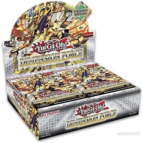 Yu Gi Oh! Dimension Force DIFO Samlarkort, Flerfärgad, Från 6 år 4012927943427