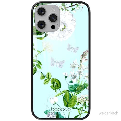 ERT GROUP mobiltelefonfodral för Apple Iphone 13 originalt och officiellt licensierat Babaco mönster Flowers 030 tillverkad av härdat glas, skyddsfodral 5905131277510