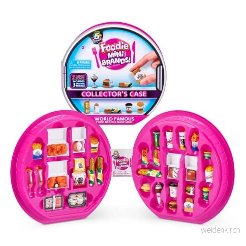 5 Surprise Foodie Mini Brands samlarmapp 193052039019