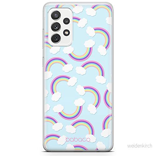 ERT GROUP mobiltelefonfodral för Samsung A73 5G originalt och officiellt licensierat Babaco mönster Rainbow 002 optimalt anpassad till formen på mobiltelefonen, fodral tillverkad av TPU plast 5904805519901